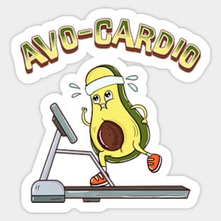 Avo-Cardio Sticker